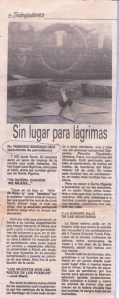 La crónica de la visita al Cementerio de Santa Ifigenia que publiqué en Trabajadores el 21 de noviembre de 1989.